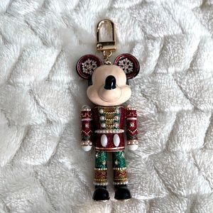 Baublebar Christmas Mickey Keychain